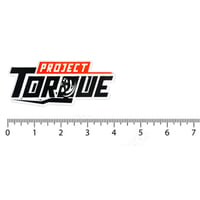 Image 2 of SMALL NEW PROJECT TORQUE DECAL