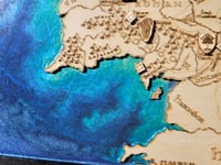 Image 2 of Middle-earth plywood map