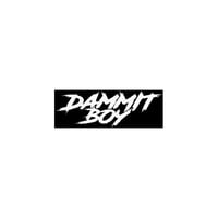 Image 1 of SMALL "DAMMIT BOY" DECAL