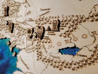 Image 4 of Middle-earth plywood map