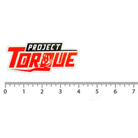 Image 2 of RED SMALL PROJECT TORQUE DECAL