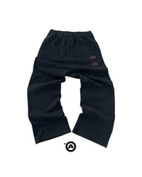Image 1 of THERMAL SWEATPANTS (PREORDER, WASHED OBSIDIAN)