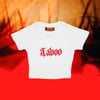 "TABOO" CROP TOP BY WITTY WOW