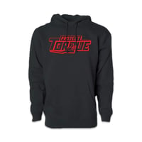 Image 1 of BLACK W/ RED PROJECT TORQUE HOODIE