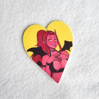 Demoness Heart Sticker