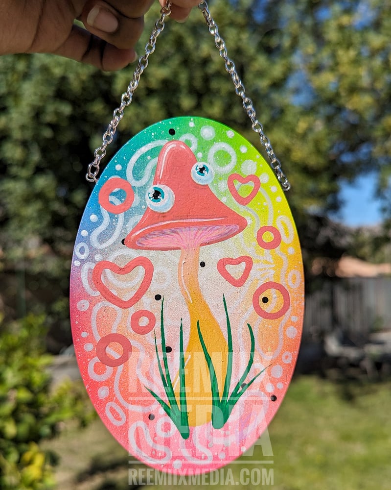 Image of Lovely Pink Mushie ORIGINAL 