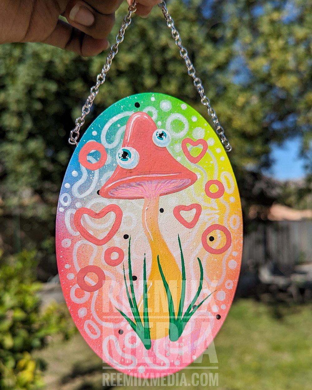 Image of Lovely Pink Mushie ORIGINAL 