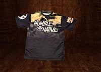 Image 1 of HN TAN CAMO DRI FIT SHIRt