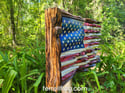 # 630 MEDIUM BATTLE FLAG WITH CYPRESS TRIM 