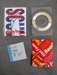 Image 2 of Vault Deprogrammer / Body Melt - Badly Packed Kebab 3" Business Card CD-R (Sweat Lung)