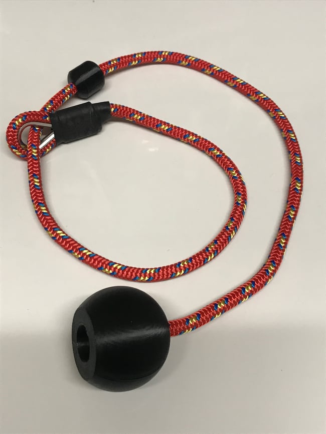 -5mm Ultralight Heeling Lead - RED