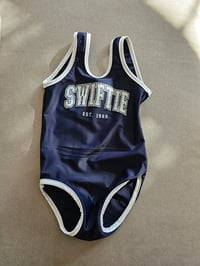 Image 2 of Navy blue swimsuit/leotard