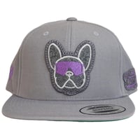 Image 1 of FRENCHIE BULL - LIGHT GREY HAT