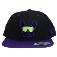 Image 1 of FRENCHIE BULL - PURPLE HAT