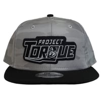 Image 1 of SOFT GREY CAMO SNAPBACK