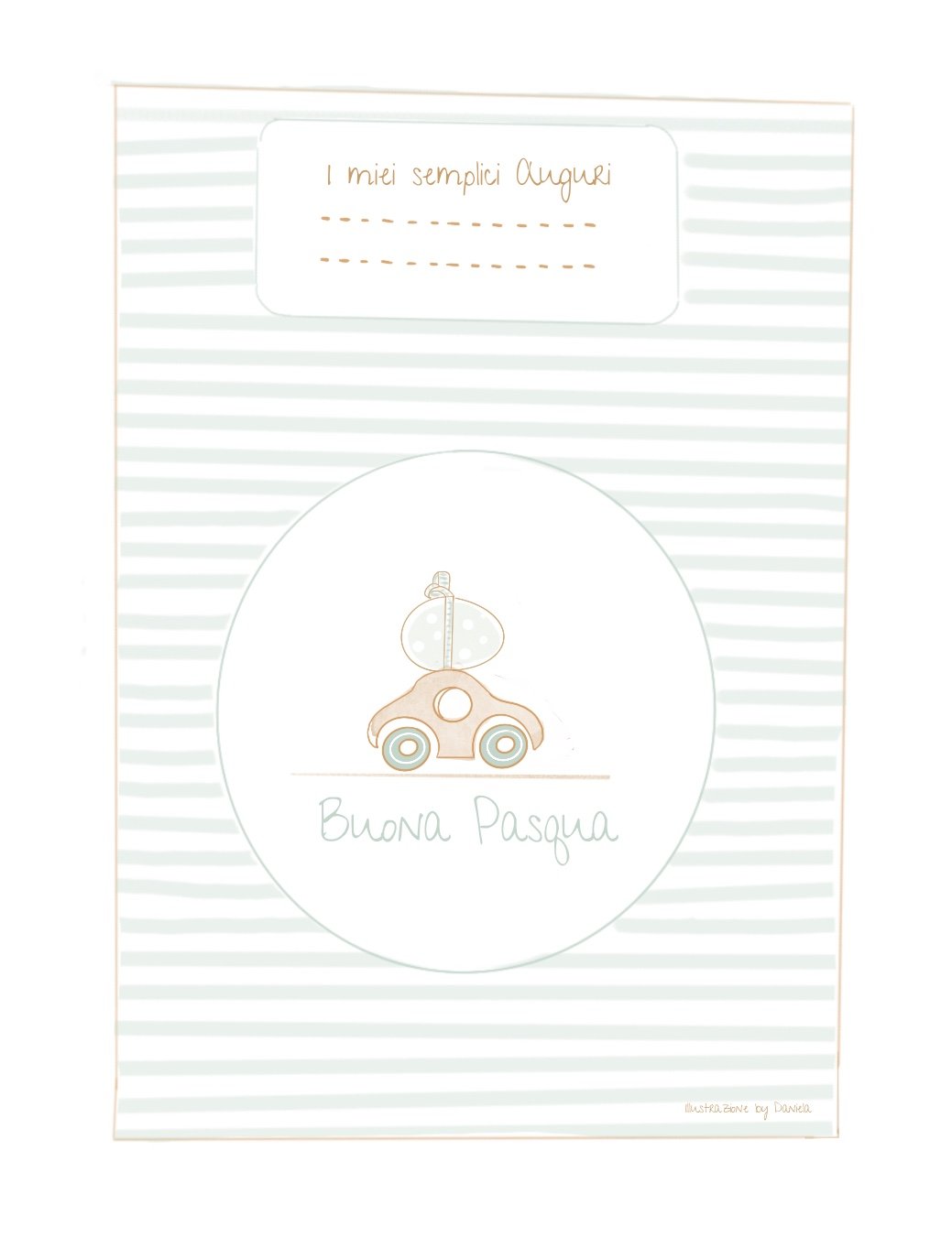 Image of Disegni-ni digitali -  serie Buona Pasqua ( i miei semplici Auguri ) 