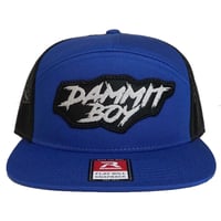 Image 1 of BLUE DAMMIT BOY HAT