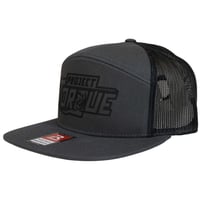 Image 2 of PT (Black Rubber) Grey Snapback