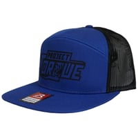 Image 2 of PT (BLACK RUBBER) BLUE SNAPBACK