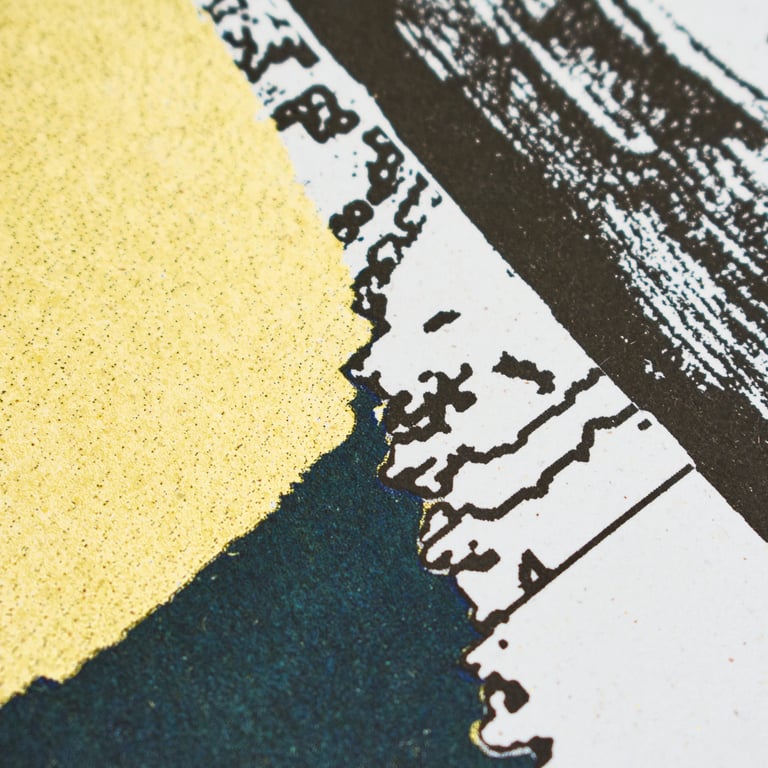"THROUGH AORTA OF TIME" RISO PRINT BY VRTLOG MIRA Image 4