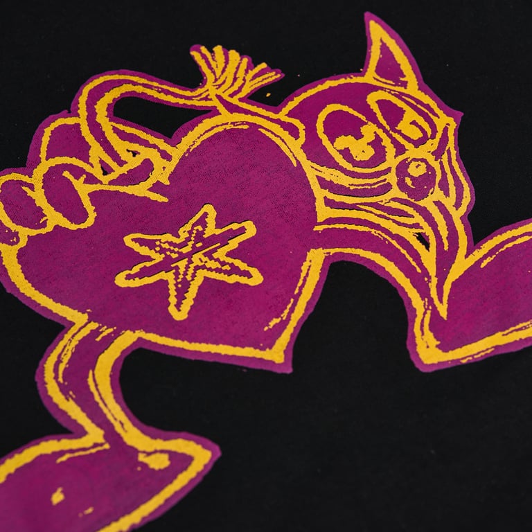 "LOVE BOMBING" T-SHIRT BY TURBO MANIPULATOR Image 3