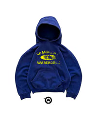 Image 1 of CRANBERRY WAREHOUSE HOODIE (PRE-ORDER, NAVY)