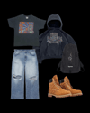 COMRADE HOODIE (PRE-ORDER, VINTAGE BLACK)