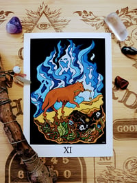 Image 2 of Justice Tarot Giclee Print