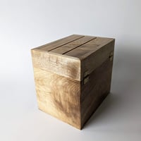 Image 4 of Recipe Box - Myrtlewood with Walnut badge