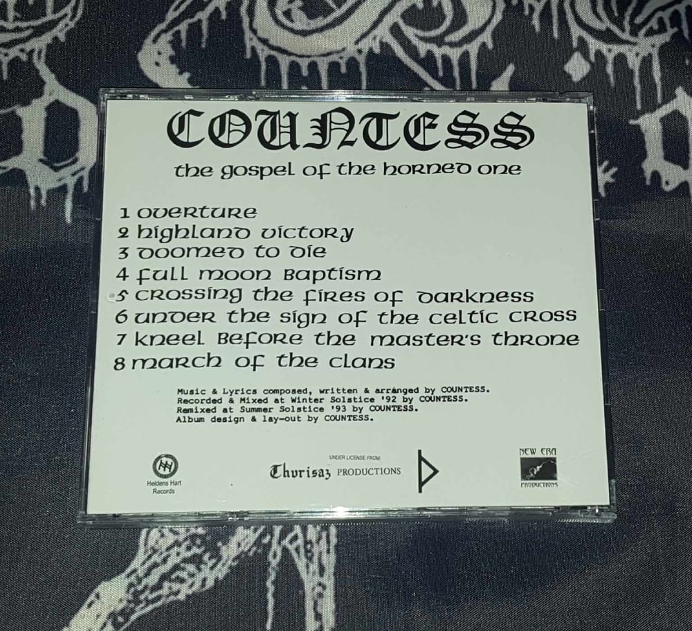 Countess - The Gospel of the Horned One - CD