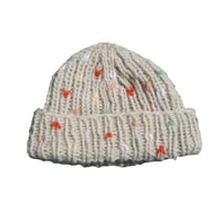 Image 1 of patchy beanie