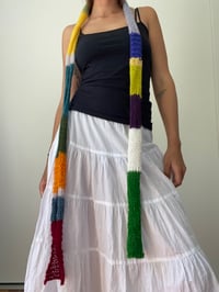Image 3 of skinny scrap scarf