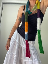 Image 2 of skinny scrap scarf