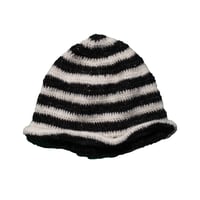 Image 1 of zebra hat