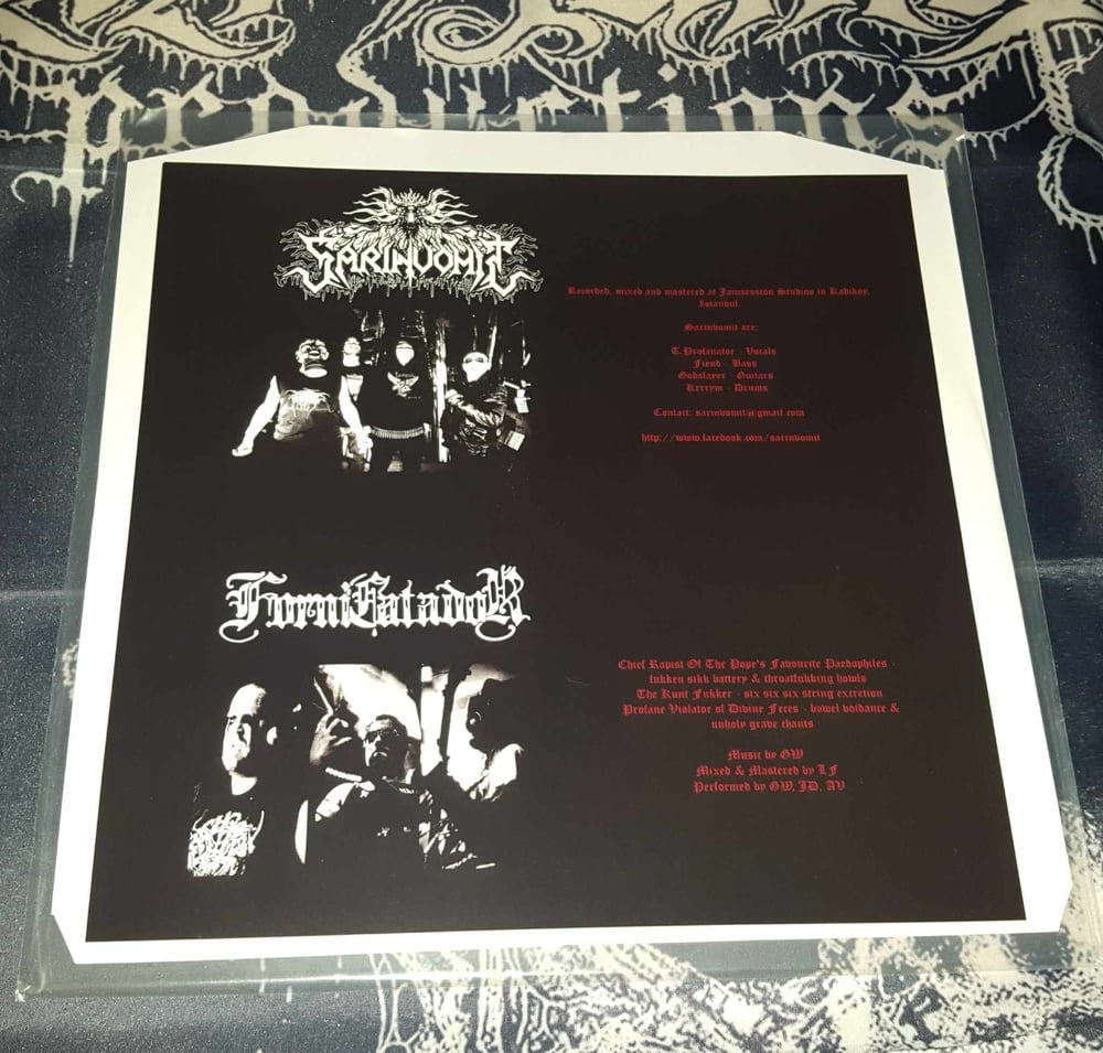 Five Continents of Barbaric Hordes & Storming Hatred - "5-way Split" - LP