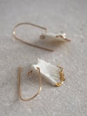 LUXE gingko earrings