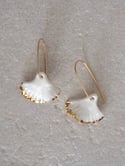 LUXE gingko earrings