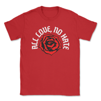 Image 4 of All Love No Hate Trendy T-shirt