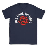 Image 5 of All Love No Hate Trendy T-shirt
