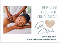 Image 1 of Pebbles Holistic Therapy Gift Certificates