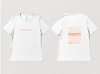 WHITE GROWTH TEE