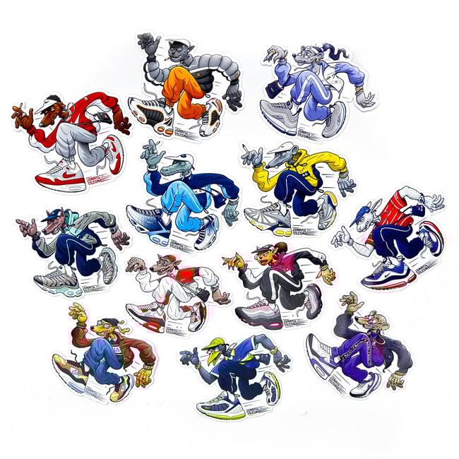 Runners Sticker Pack