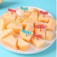Image 2 of Goggles Fruit Forks / Food Picks