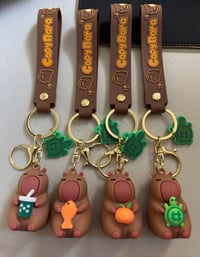 Capybara keychains!