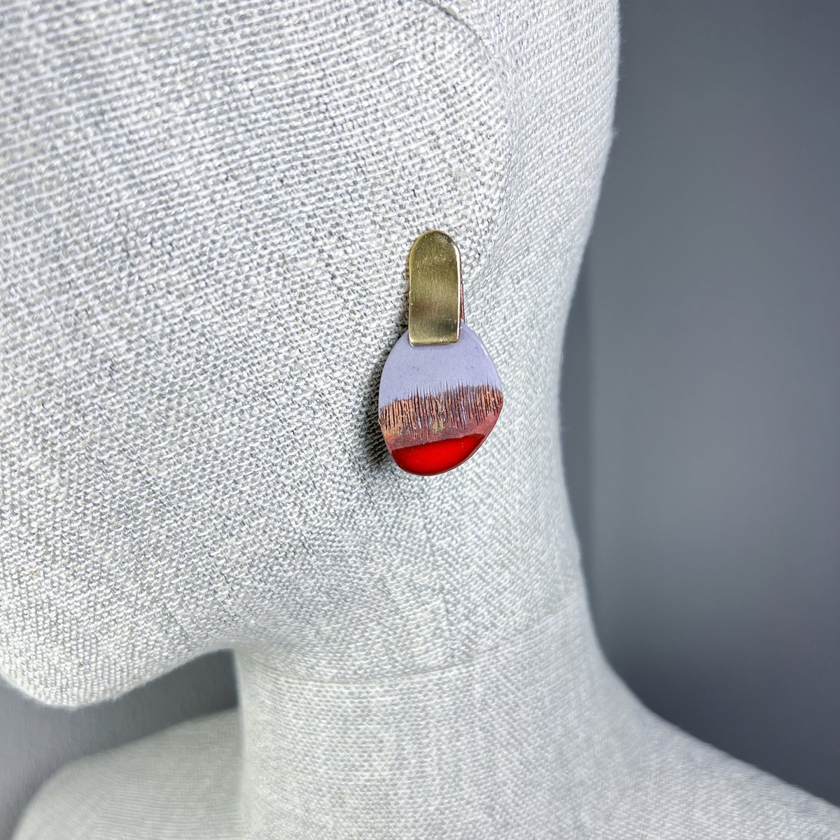 Image of Orecchini Cyclamen Petalo