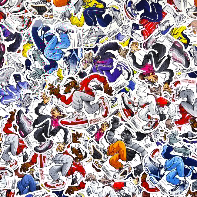 Runners Sticker Pack