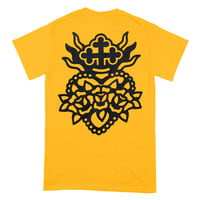 Image 1 of Sacred Heart T-Shirt Yellow