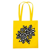 Rose Flash Tote Bag Yellow