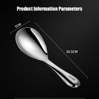 Image 8 of Rice Spoon - Stainless Steel