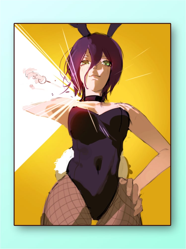 Image of Chainsaw Man "Bunny Reze" Print